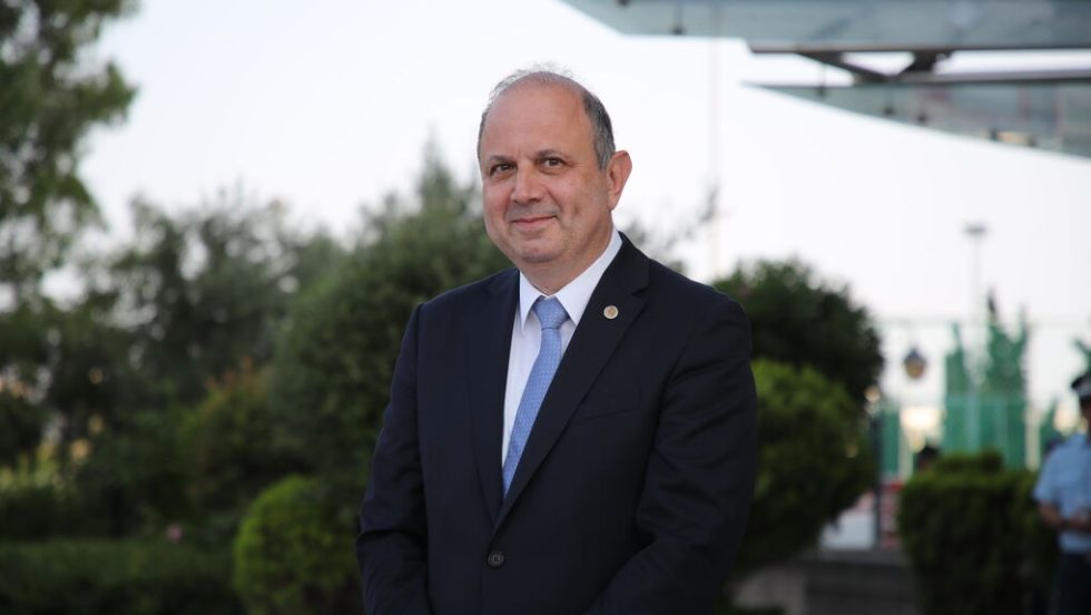 Ο νέος πρύτανης του ΑΠΘ, Κυριάκος Αναστασιάδης